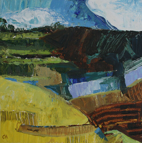 Harvesting van Christine Harrison, Schilderij te koop op Singulart