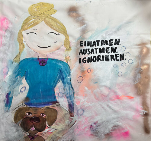 Rest von Christine Marquardt, Malerei kaufen auf Singulart