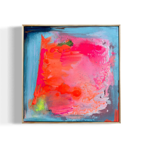 fresh. bold. pink. von Christine Marquardt, Malerei kaufen auf Singulart