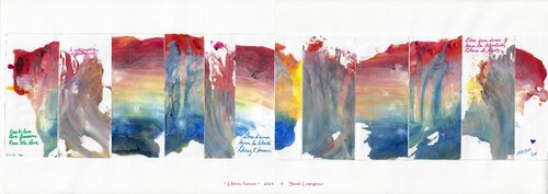 Libérez l'amour par SARAH LESEIGNEUR, Œuvre sur papier en vente sur Singulart