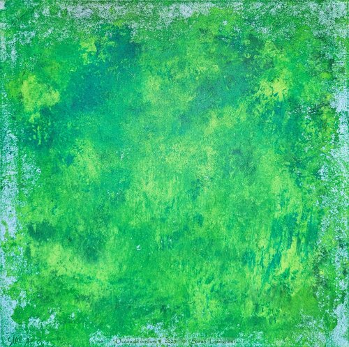 Océan de verdure van SARAH LESEIGNEUR, Schilderij te koop op Singulart