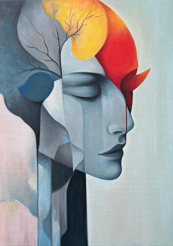 Mindscape of Emotion de Sekar Rajagopal, Pintura a la venta en Singulart