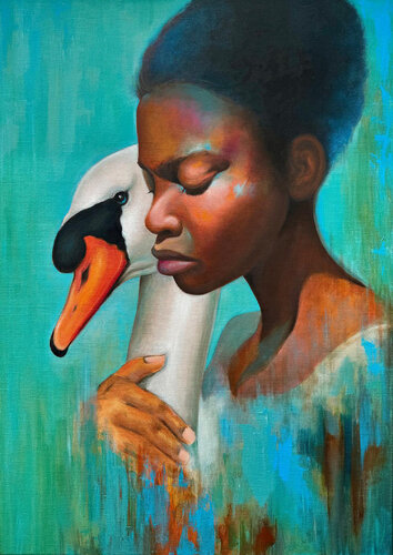 Silent Soul Bond von Sekar Rajagopal, Malerei kaufen auf Singulart
