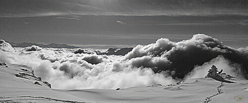Série : Margeriaz - 1 Ambiance lourde de Philippe Rozier, Fotografía a la venta en Singulart