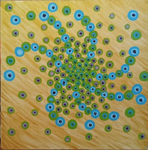 Mantra primordiale van Luigi Monti, Schilderij te koop op Singulart