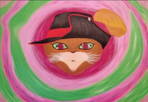 Psy Catboots van Luigi Monti, Schilderij te koop op Singulart