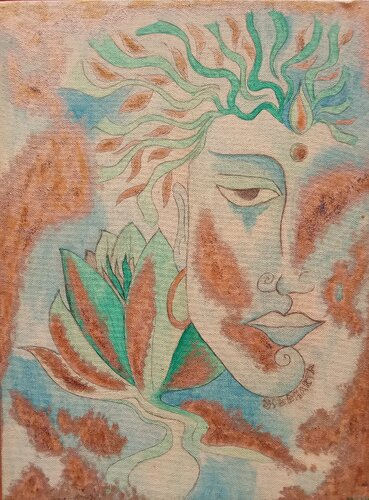 Siddharta von Luigi Monti, Malerei kaufen auf Singulart