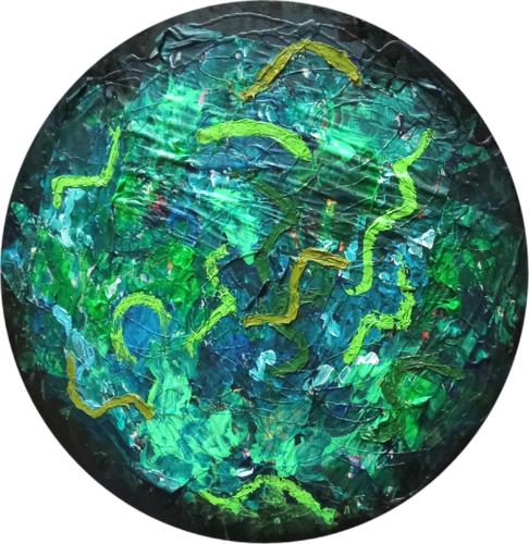 Salto Quantico van Luigi Monti, Schilderij te koop op Singulart