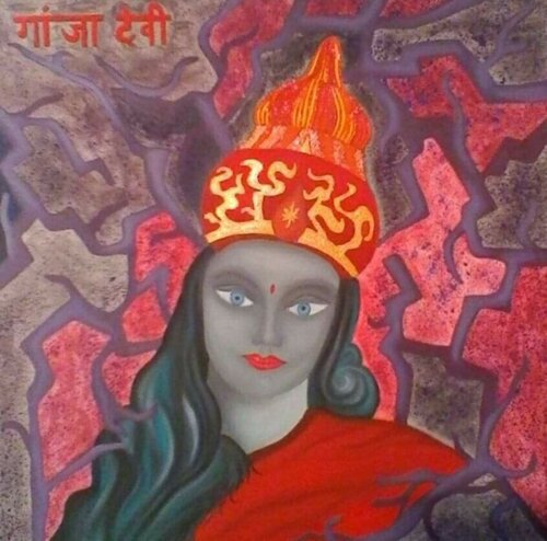 La Dea Ganja de Luigi Monti, Pintura a la venta en Singulart