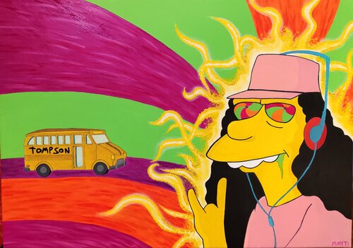 Psy Otto Tompson van Luigi Monti, Schilderij te koop op Singulart