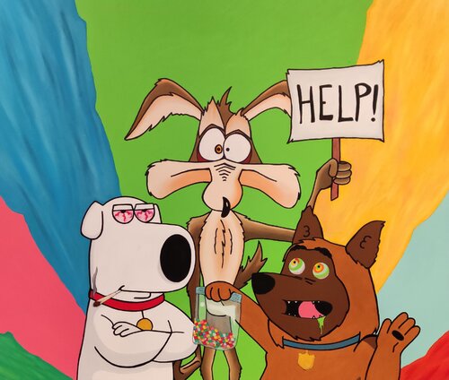 Good fellas by Luigi Monti, 회화 for Sale on Singulart