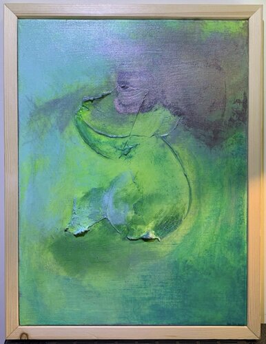 Green Leaf di Luisa Colombini, Pittura in vendita su Singulart