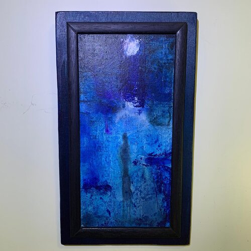 Walk the night van Luisa Colombini, Schilderij te koop op Singulart