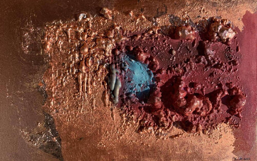 Bollicine di Luisa Colombini, Pittura in vendita su Singulart