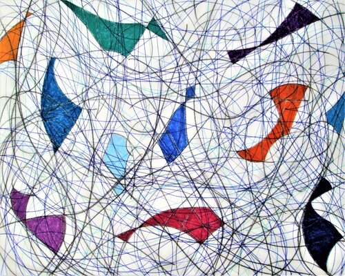 Eleven Colour Abstract No.9 Kevin Jones