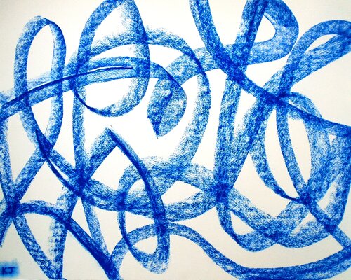 Flow No.3 by Kevin Jones, Work on Paper for Sale on Singulart