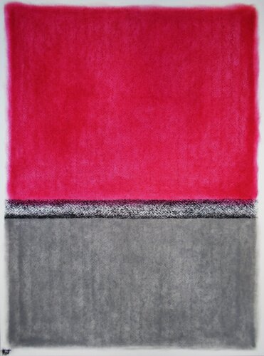 Red above Grey by Kevin Jones, Work on Paper for Sale on Singulart