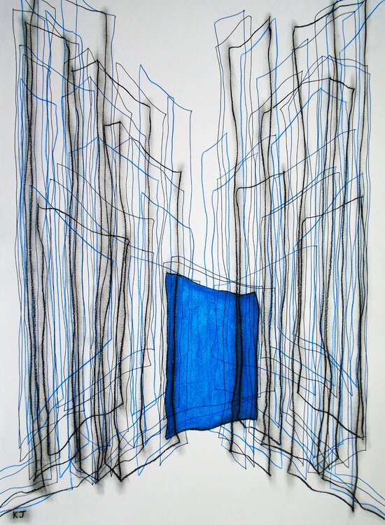 Blue Square No.6 Kevin Jones