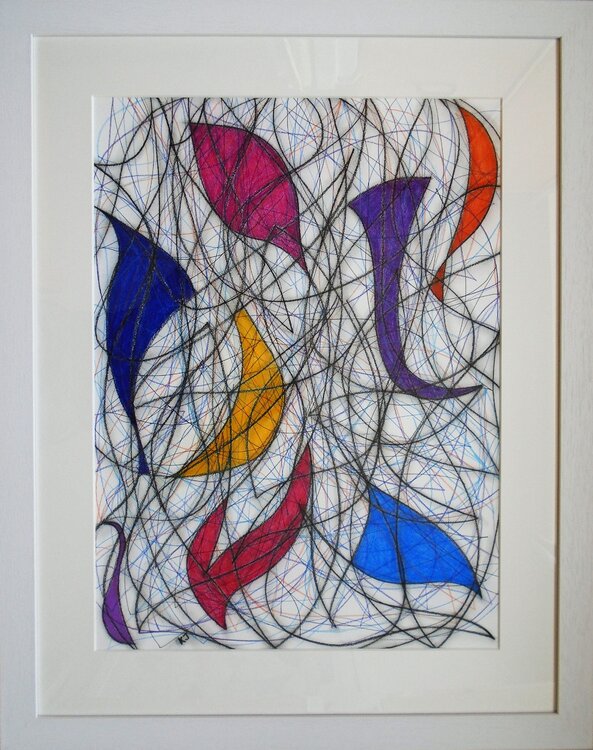 Eight Colour Abstract No.9 Kevin Jones