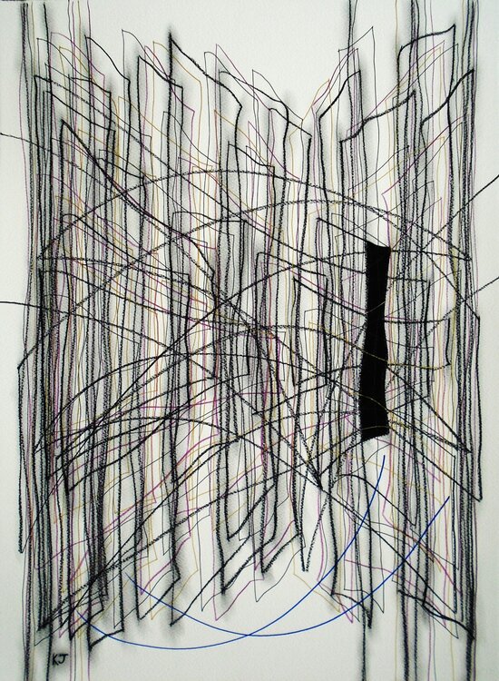 Black Vertical No.5 Kevin Jones
