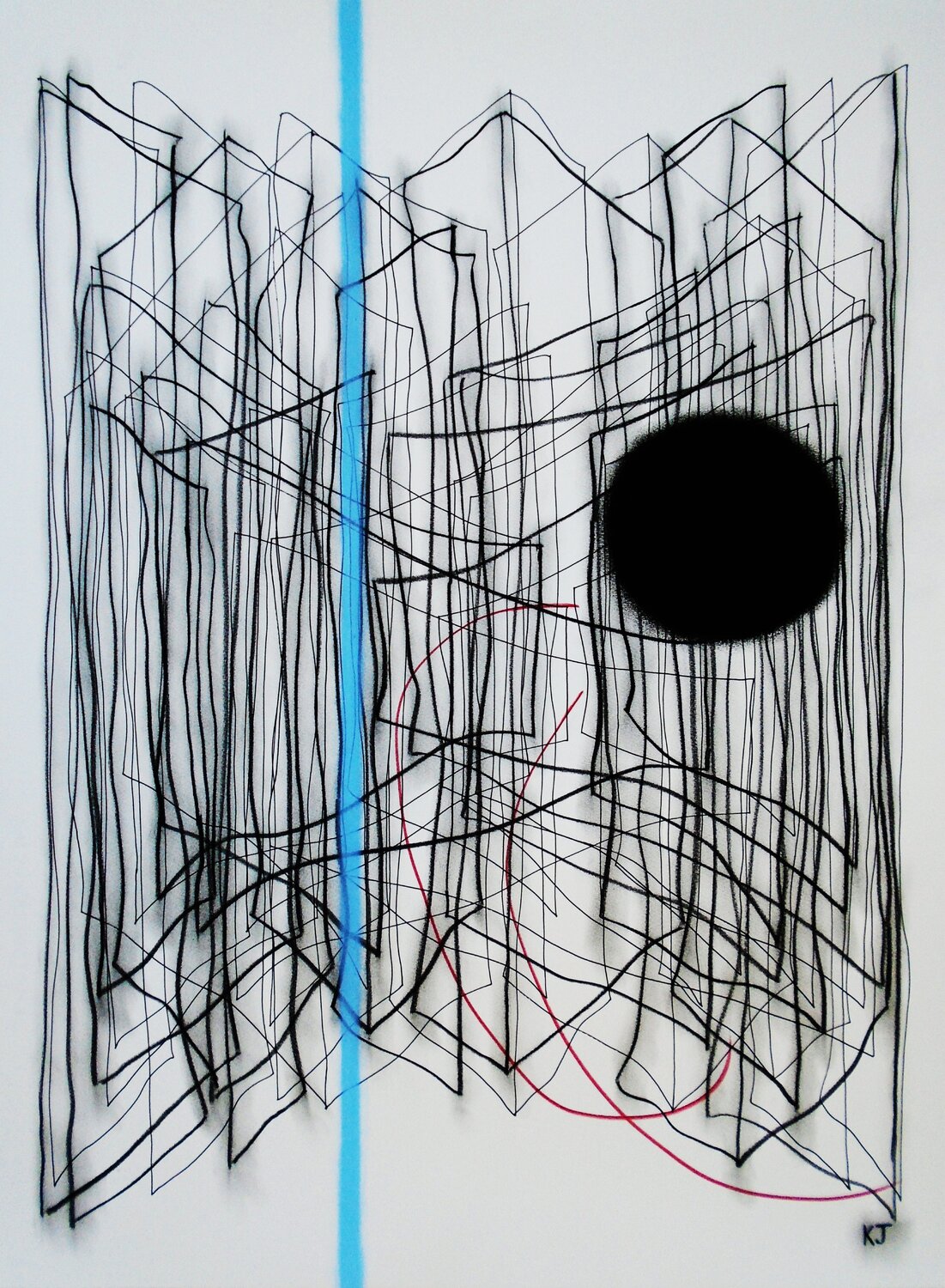Black Circle No.1 Kevin Jones