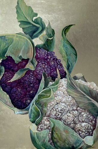 The Cauliflower by Daria Ivashchenko, Painting for Sale on Singulart