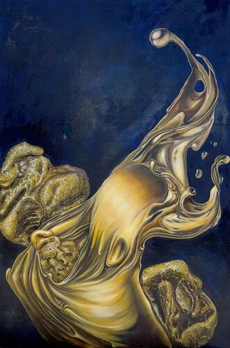 Gold von Daria Ivashchenko, Malerei kaufen auf Singulart