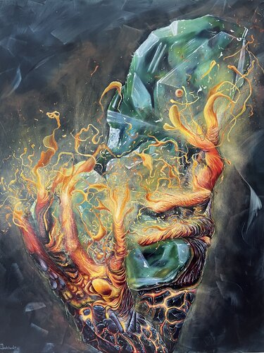The Birth von Daria Ivashchenko, Malerei kaufen auf Singulart