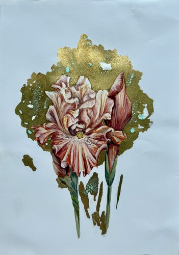Iris III von Daria Ivashchenko, Malerei kaufen auf Singulart