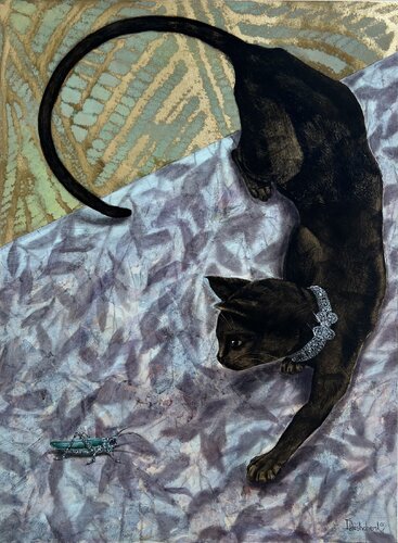 Catch in the garden von Daria Ivashchenko, Malerei kaufen auf Singulart