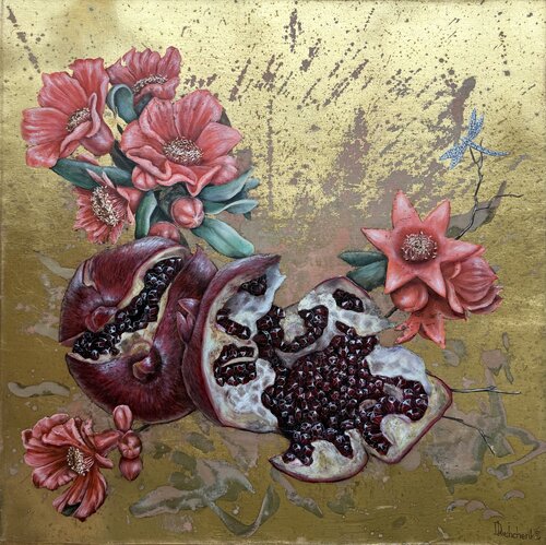 Pomegranate Jewel von Daria Ivashchenko, Malerei kaufen auf Singulart