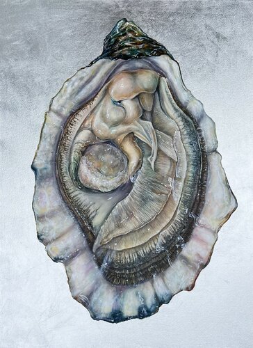 The Oyster di Daria Ivashchenko, Pittura in vendita su Singulart