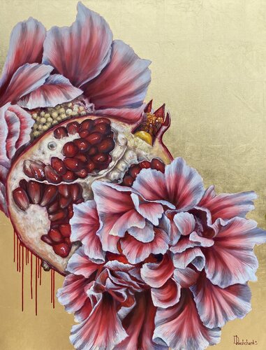 Pomegranate symphony von Daria Ivashchenko, Malerei kaufen auf Singulart