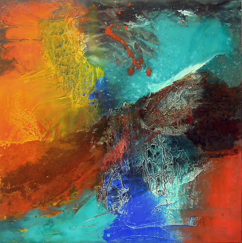 mystic van Gertrud Schneider, Schilderij te koop op Singulart