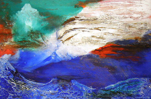 power of nature van Gertrud Schneider, Schilderij te koop op Singulart