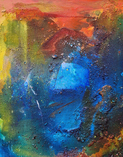 Unterwasserwelt van Gertrud Schneider, Schilderij te koop op Singulart
