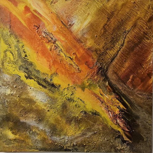 Strömungen V van Gertrud Schneider, Schilderij te koop op Singulart