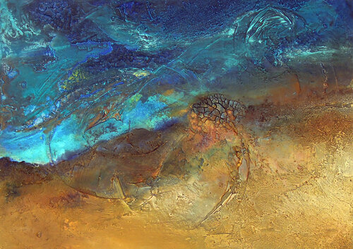 Strömungen I par Gertrud Schneider, Peinture en vente sur Singulart