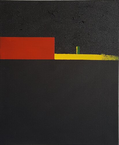 Licht aus der Nacht van Guoqiang Wu, Schilderij te koop op Singulart