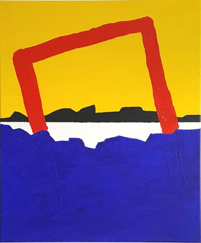 WUSE-Fenster van Guoqiang Wu, Schilderij te koop op Singulart