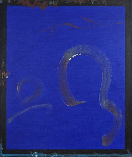 Nachhall in Blau by Guoqiang Wu, Painting for Sale on Singulart