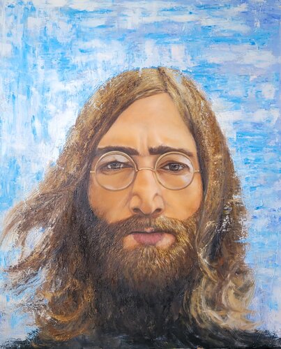 John Lennon di Kate Tsang, Pittura in vendita su Singulart
