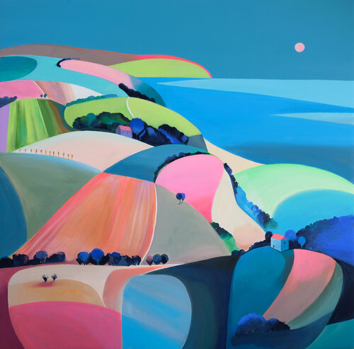 Sense of a place von cinzia battistel, Malerei kaufen auf Singulart