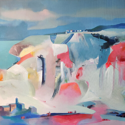 Entropy of Italian lands by cinzia battistel, Painting for Sale on Singulart