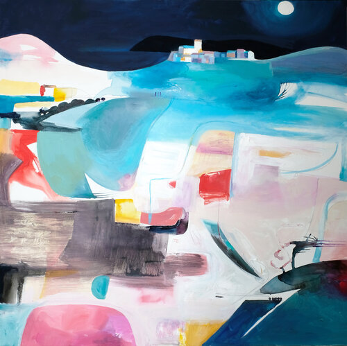 Winter Symphony by cinzia battistel, 회화 for Sale on Singulart