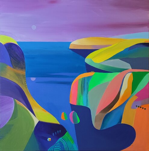 Bay of Sirens by cinzia battistel, 회화 for Sale on Singulart