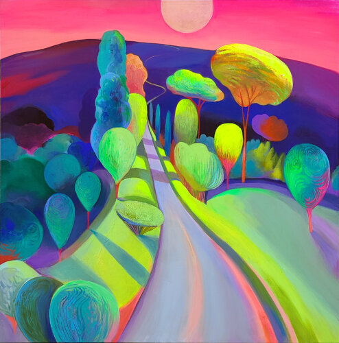 Esoteric journey van cinzia battistel, Schilderij te koop op Singulart
