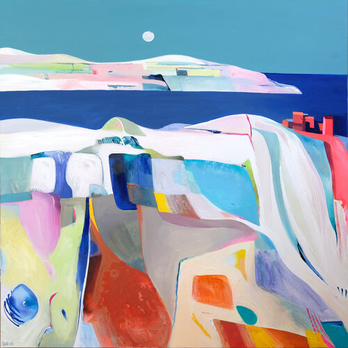 two Place ,One sea von cinzia battistel, Malerei kaufen auf Singulart