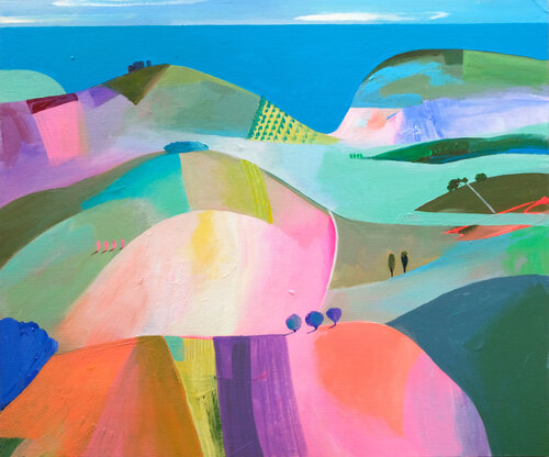 Trip to romagna von cinzia battistel, Malerei kaufen auf Singulart