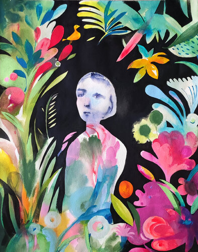 La natura femminile van cinzia battistel, Schilderij te koop op Singulart